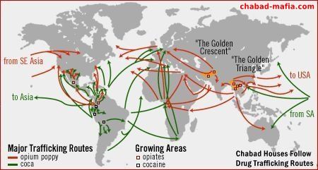 chabad houses follow drug trafficking routes